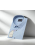 Büyük Beden Slim Fit Kısa Kol Düz Renk Erkek Gömlek 4GMK323037003
