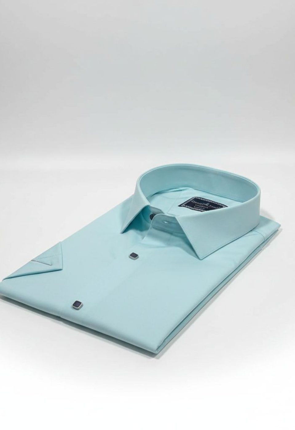 Büyük Beden Slim Fit Kısa Kol Düz Renk Erkek Gömlek 4GMK323037005 - Giovanni Fratelli