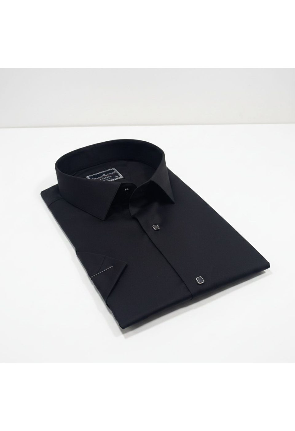 Büyük Beden Slim Fit Kısa Kol Düz Renk Erkek Gömlek 4GMK323037006 - Giovanni Fratelli