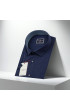 Büyük Beden Slim Fit Kısa Kol Düz Renk Erkek Gömlek 4GMK323037008