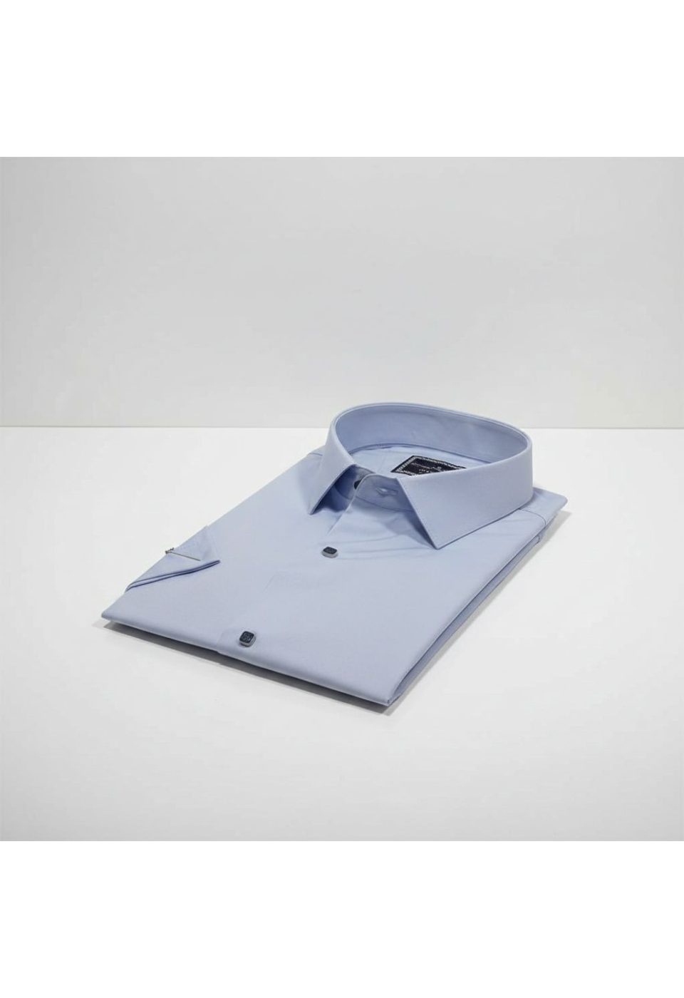 Büyük Beden Slim Fit Kısa Kol Düz Renk Erkek Gömlek 4GMK323037009 - Giovanni Fratelli