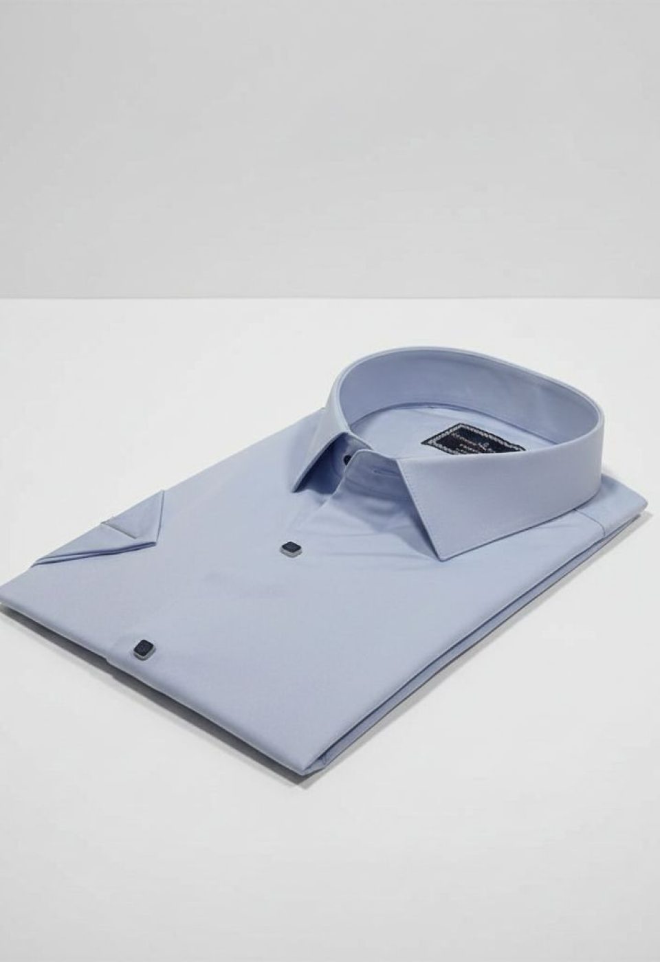 Büyük Beden Slim Fit Kısa Kol Düz Renk Erkek Gömlek 4GMK323037009 - Giovanni Fratelli