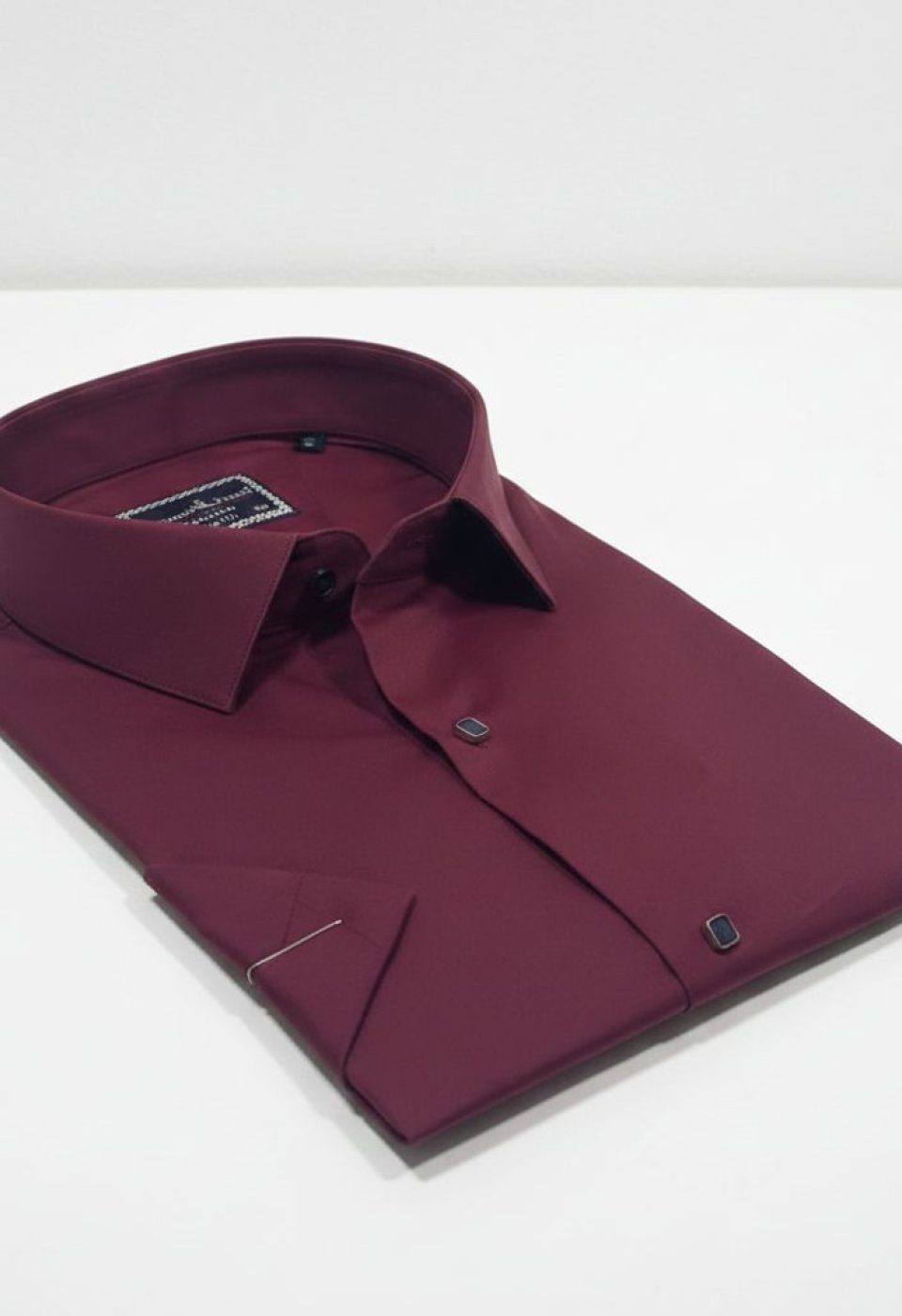Büyük Beden Slim Fit Kısa Kol Düz Renk Erkek Gömlek 4GMK323037013 - Giovanni Fratelli