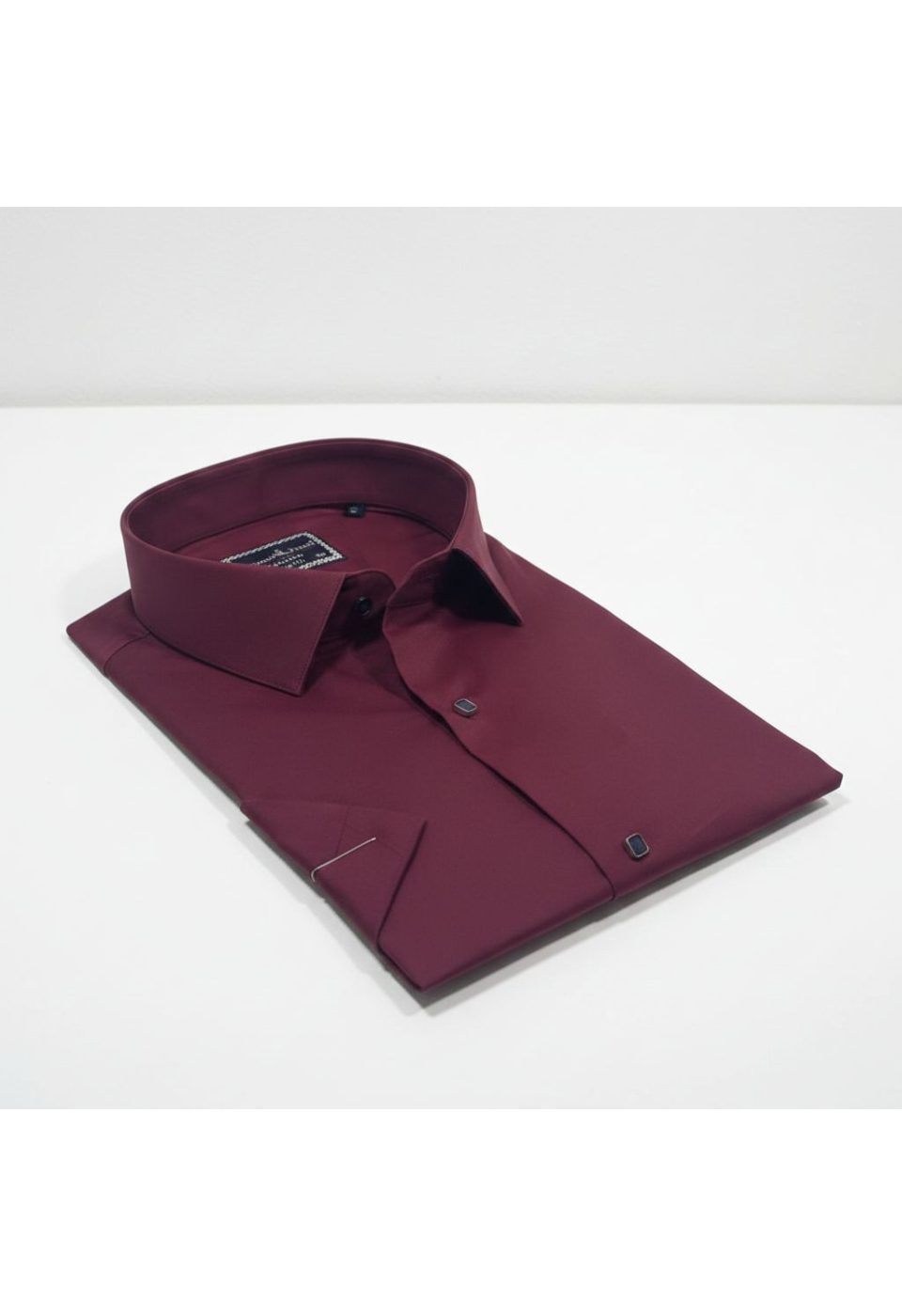 Büyük Beden Slim Fit Kısa Kol Düz Renk Erkek Gömlek 4GMK323037013 - Giovanni Fratelli