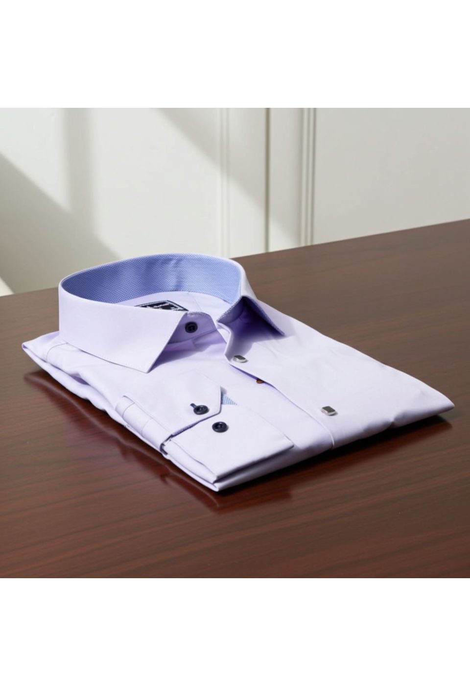 Büyük Beden Slim Fit Uzun Kol Düz Renk Saten Erkek Gömlek 4GMK313037004 - Giovanni Fratelli