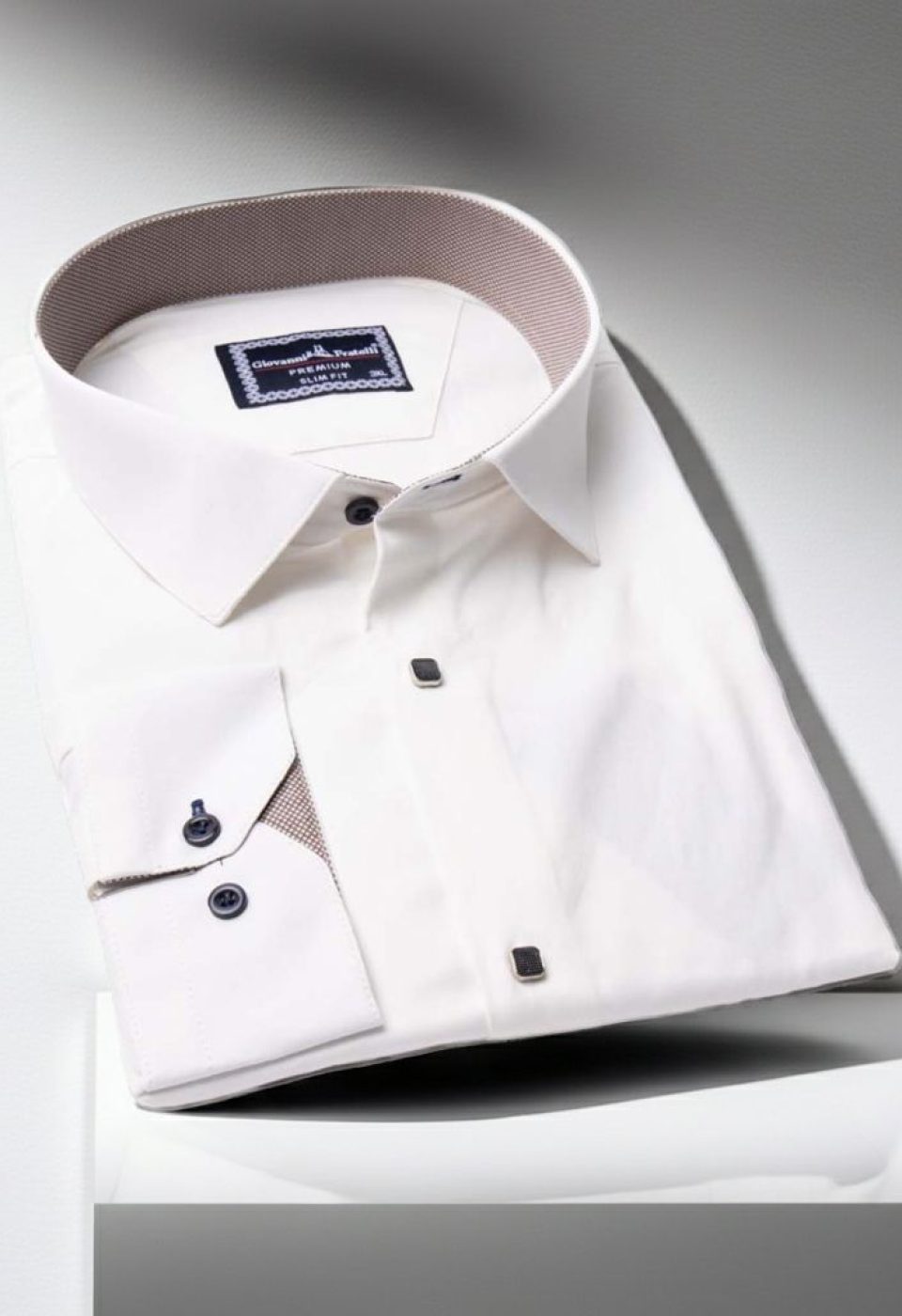 Büyük Beden Slim Fit Uzun Kol Düz Renk Saten Erkek Gömlek 4GMK313037014 Büyük Beden Slim Fit Uzun Kol Düz Renk Saten Erkek Gömlek 4GMK313037014