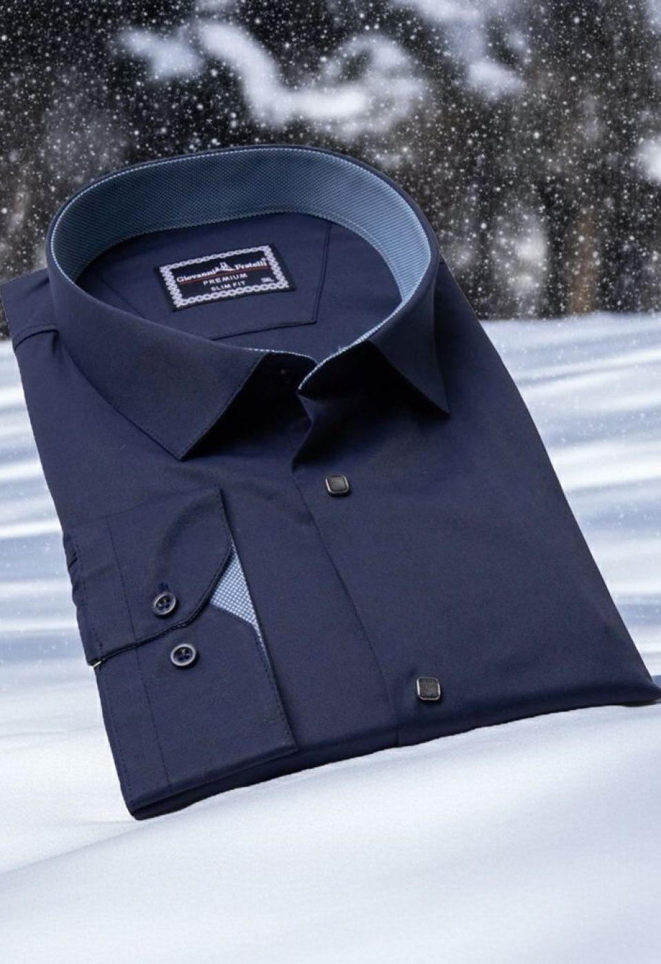 Büyük Beden Slim Fit Uzun Kol Düz Renk Saten Erkek Gömlek 4GMK313037015