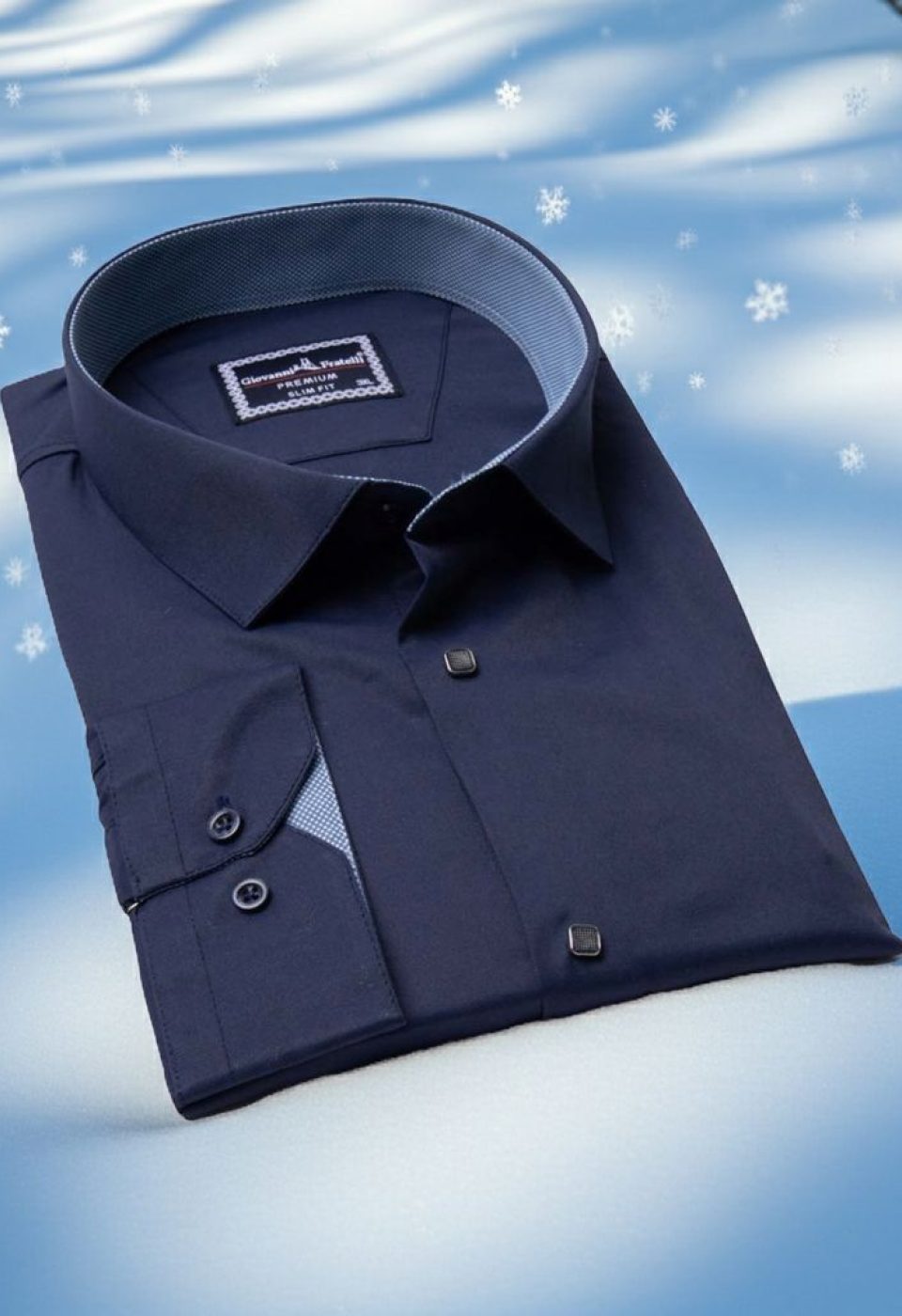 3037 BT CR SATIN 015 Büyük Beden Slim Fit Uzun Kol Düz Renk Saten Erkek Gömlek 4GMK313037015 - Giovanni Fratelli