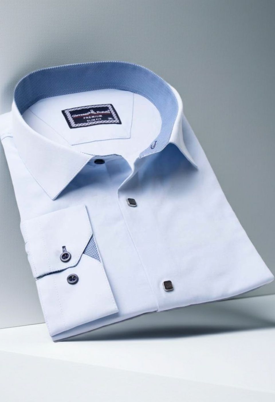 Büyük Beden Slim Fit Uzun Kol Düz Renk Saten Erkek Gömlek 4GMK313037016 Büyük Beden Slim Fit Uzun Kol Düz Renk Saten Erkek Gömlek 4GMK313037016
