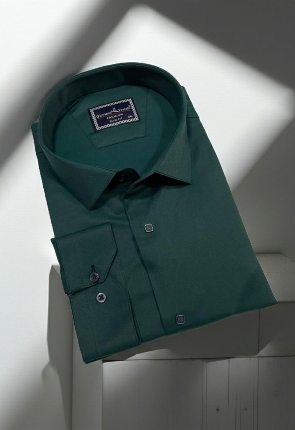 Büyük Beden Slim Fit Uzun Kol Düz Renk Saten Erkek Gömlek 4GMK313037029 Büyük Beden Slim Fit Uzun Kol Düz Renk Saten Erkek Gömlek 4GMK313037029