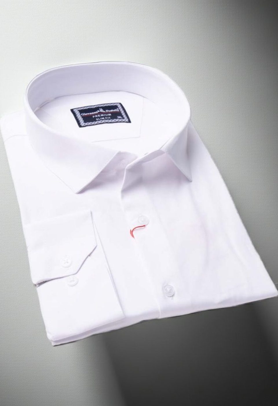 3039 BT CR SATIN 001 Büyük Beden Slim Fit Uzun Kol Düz Renk Saten Erkek Gömlek 4GMK313039001 - Giovanni Fratelli