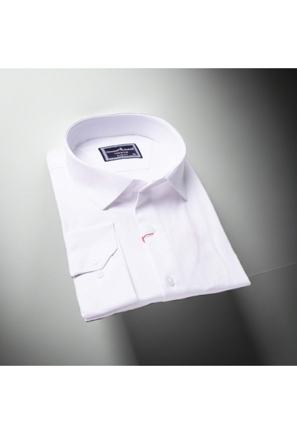 3039 BT CR SATIN 001 Büyük Beden Slim Fit Uzun Kol Düz Renk Saten Erkek Gömlek 4GMK313039001 - Giovanni Fratelli