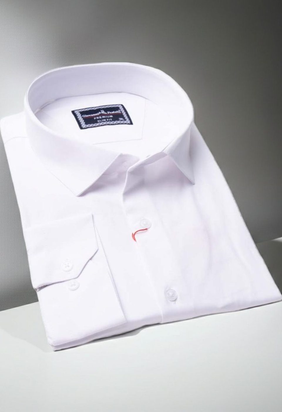 Büyük Beden Slim Fit Uzun Kol Düz Renk Saten Erkek Gömlek 4GMK313039001