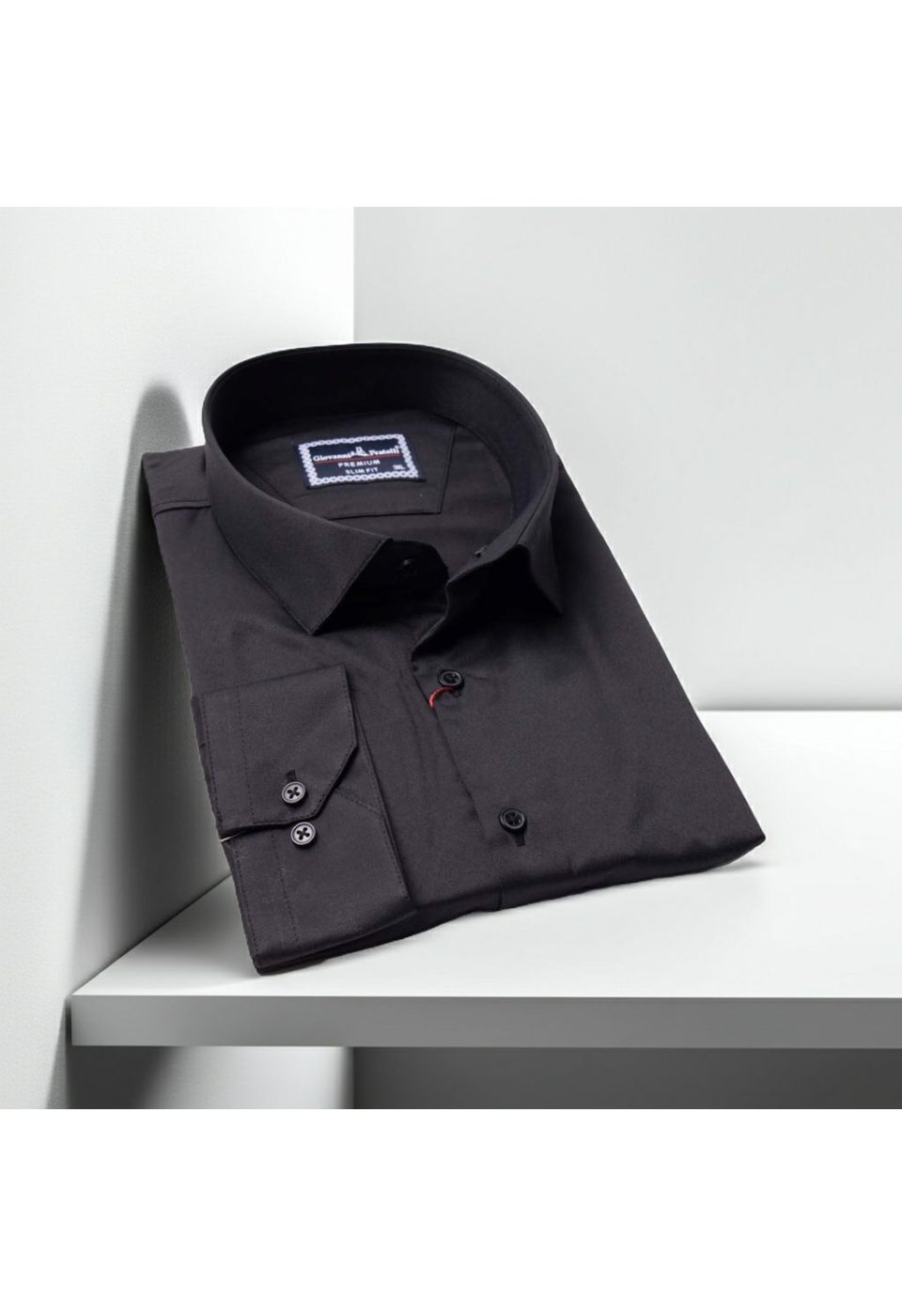 3039 BT CR SATIN 003 Büyük Beden Slim Fit Uzun Kol Düz Renk Saten Erkek Gömlek 4GMK313039003 - Giovanni Fratelli