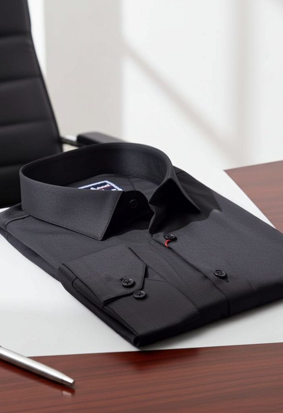 Büyük Beden Slim Fit Uzun Kol Düz Renk Saten Erkek Gömlek 4GMK313039003 Büyük Beden Slim Fit Uzun Kol Düz Renk Saten Erkek Gömlek 4GMK313039003