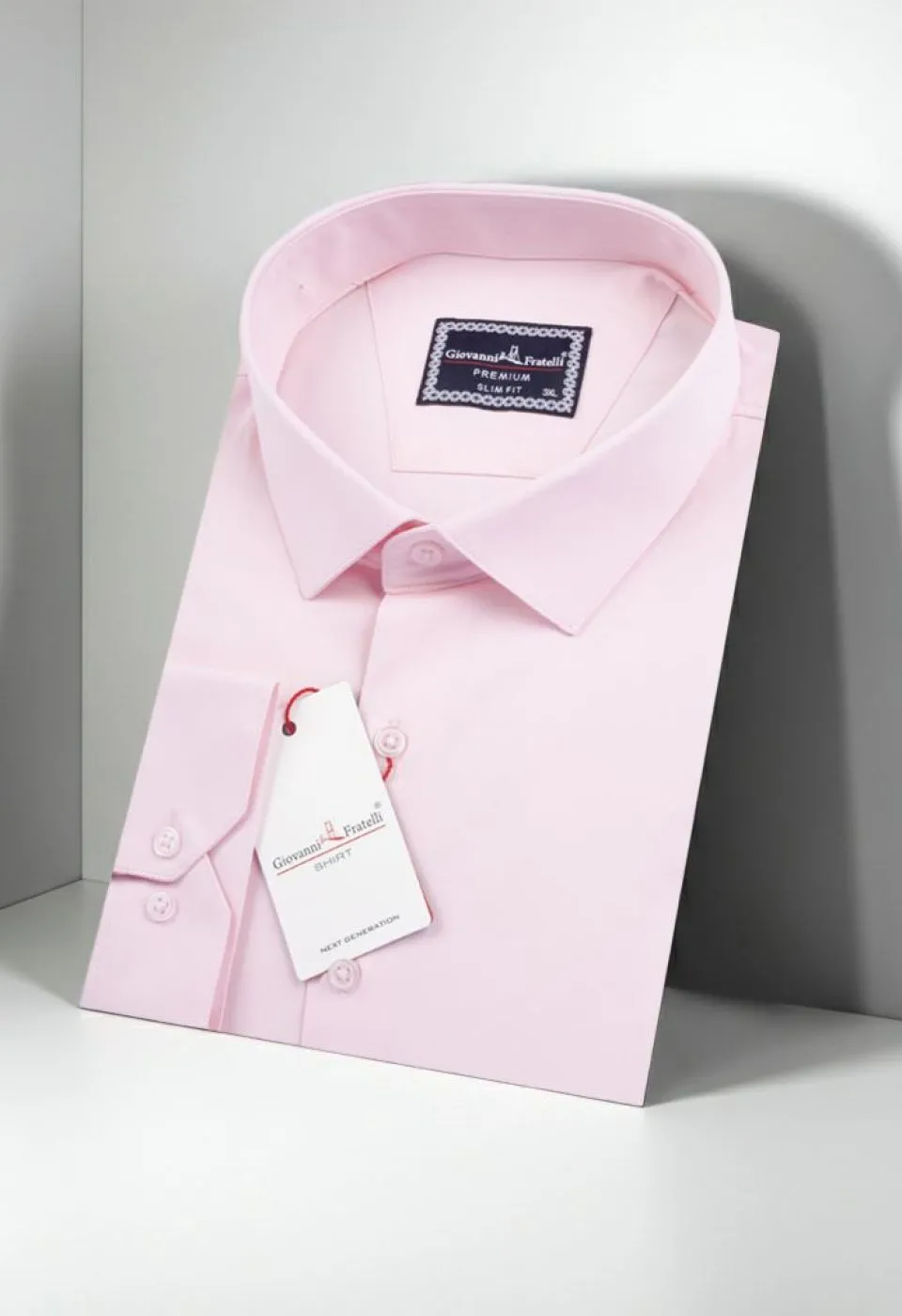 Büyük Beden Slim Fit Uzun Kol Düz Renk Saten Erkek Gömlek 4GMK313039004 Büyük Beden Slim Fit Uzun Kol Düz Renk Saten Erkek Gömlek 4GMK313039004