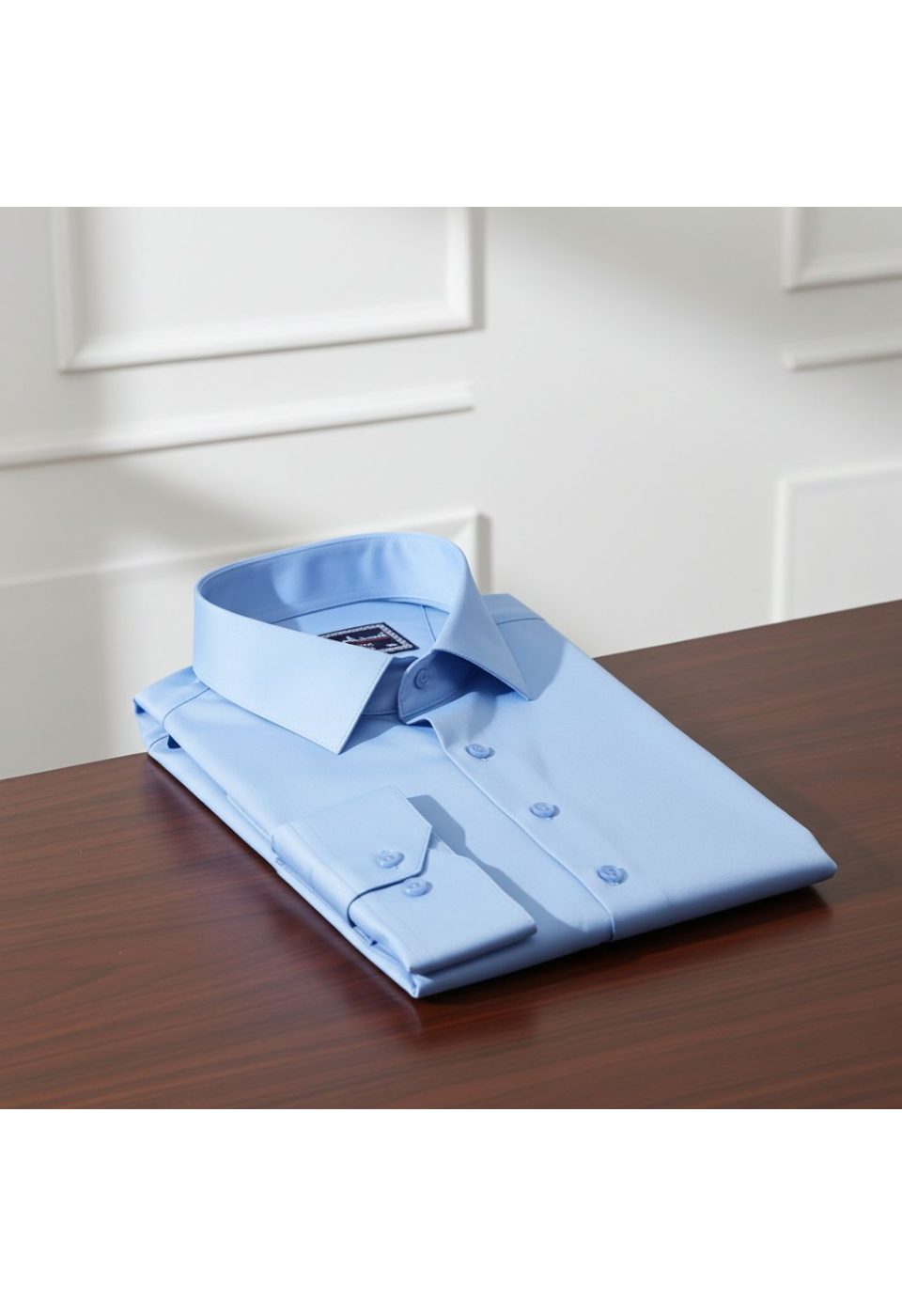 Büyük Beden Slim Fit Uzun Kol Düz Renk Saten Erkek Gömlek 4GMK313039009 - Giovanni Fratelli