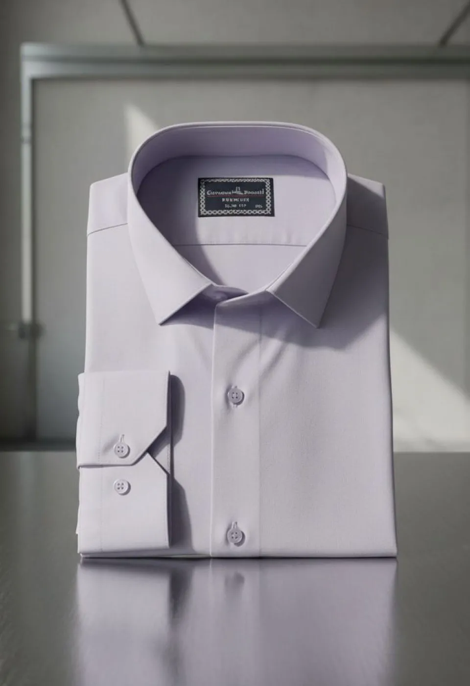 Büyük Beden Slim Fit Uzun Kol Düz Renk Saten Erkek Gömlek 4GMK313039022 Büyük Beden Slim Fit Uzun Kol Düz Renk Saten Erkek Gömlek 4GMK313039022