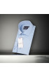 Slim Fit Uzun Kol Düz Renk Saten Erkek Gömlek 3GMK313047003