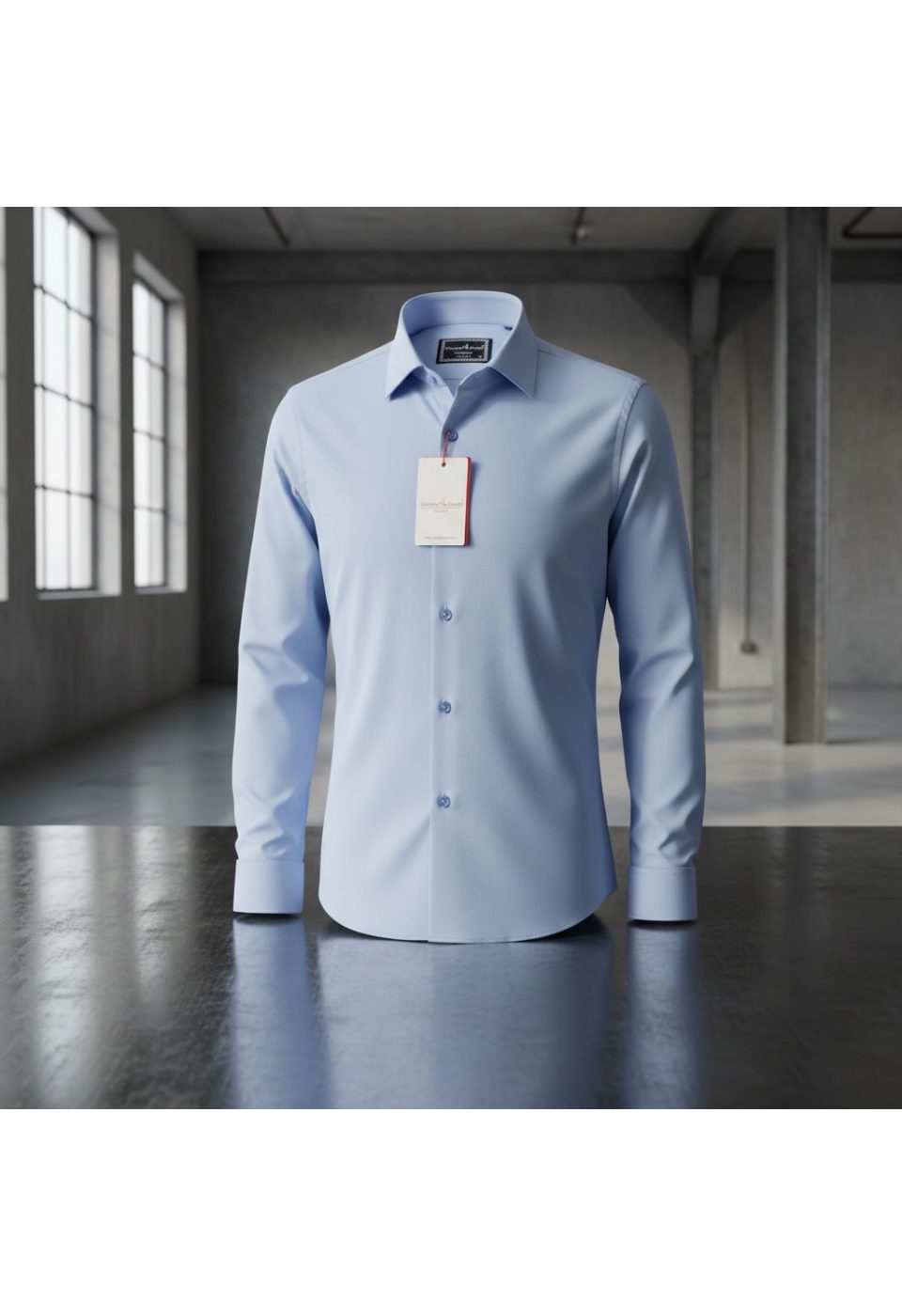 3047 CR SATIN 003 Slim Fit Uzun Kol Düz Renk Saten Erkek Gömlek 3GMK313047003 - Giovanni Fratelli