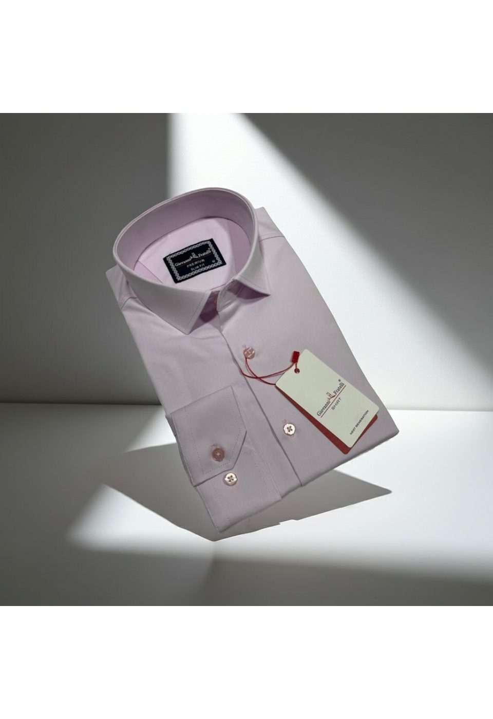 3047 CR SATIN 004 Slim Fit Uzun Kol Düz Renk Saten Erkek Gömlek 3GMK313047004 - Giovanni Fratelli