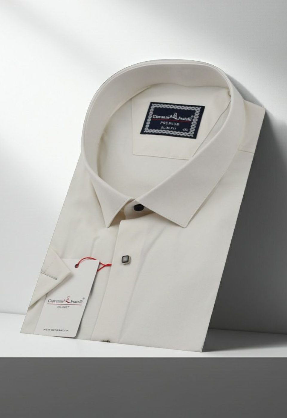 Büyük Beden Slim Fit Kısa Kol Oxford Düz Renk Erkek Gömlek 4GMK313048002