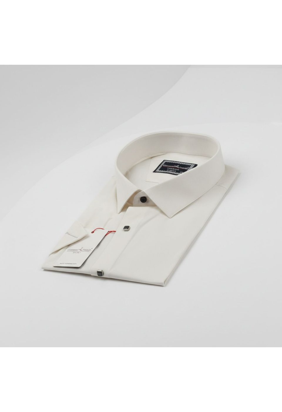 Büyük Beden Slim Fit Kısa Kol Oxford Düz Renk Erkek Gömlek 4GMK313048002 - Giovanni Fratelli