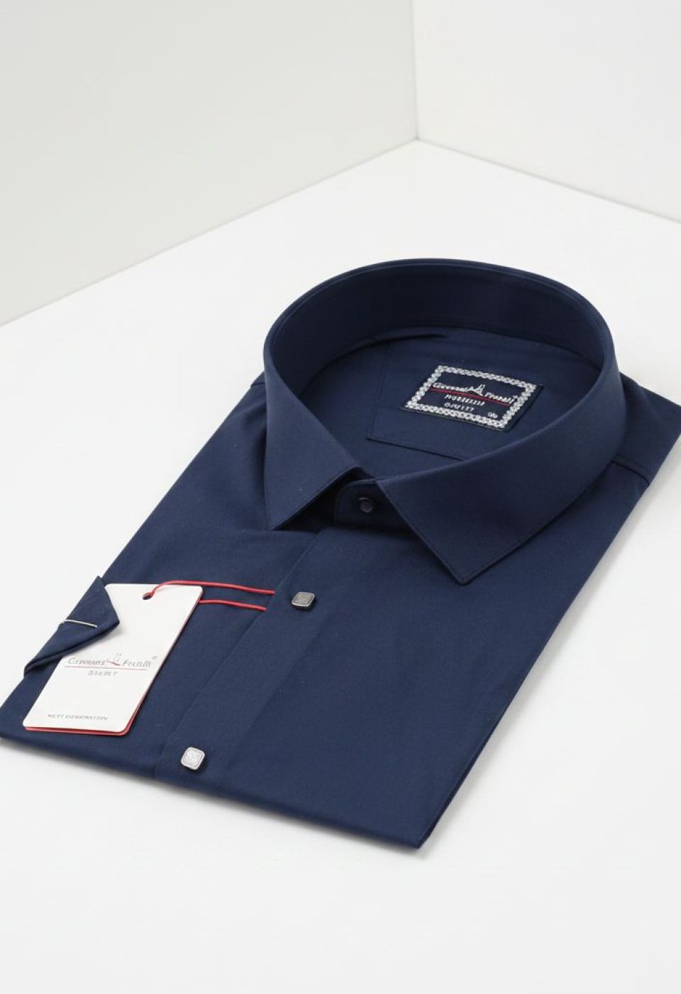 Büyük Beden Slim Fit Kısa Kol Oxford Düz Renk Erkek Gömlek 4GMK313048005