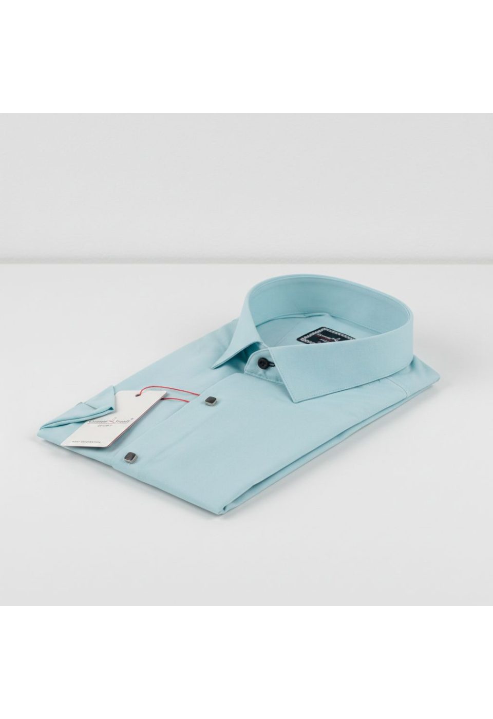Büyük Beden Slim Fit Kısa Kol Oxford Düz Renk Erkek Gömlek 4GMK313048007 - Giovanni Fratelli