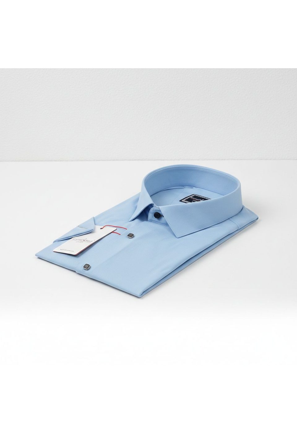 Büyük Beden Slim Fit Kısa Kol Oxford Düz Renk Erkek Gömlek 4GMK313048009 - Giovanni Fratelli