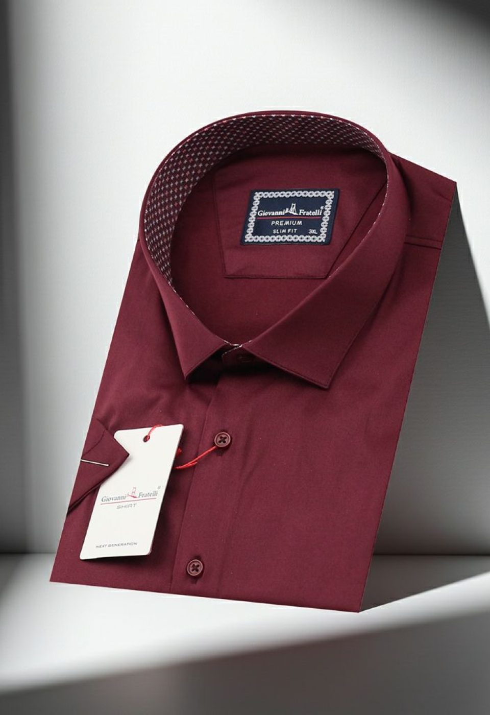 Büyük Beden Slim Fit Kısa Kol Düz Renk Erkek Gömlek 4GMK313049005 Büyük Beden Slim Fit Kısa Kol Düz Renk Erkek Gömlek 4GMK313049005