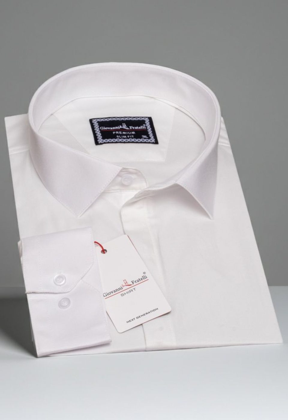 Büyük Beden Slim Fit Uzun Kol Düz Renk Saten Erkek Gömlek 4GMK313052002