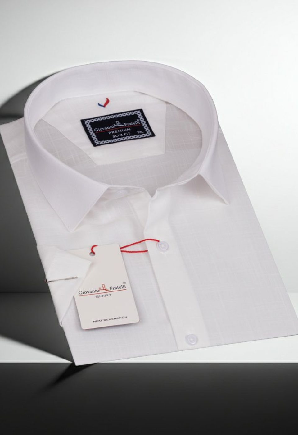 Büyük Beden Slim Fit Kısa Kol Desenli Erkek Gömlek 4GMK313054002