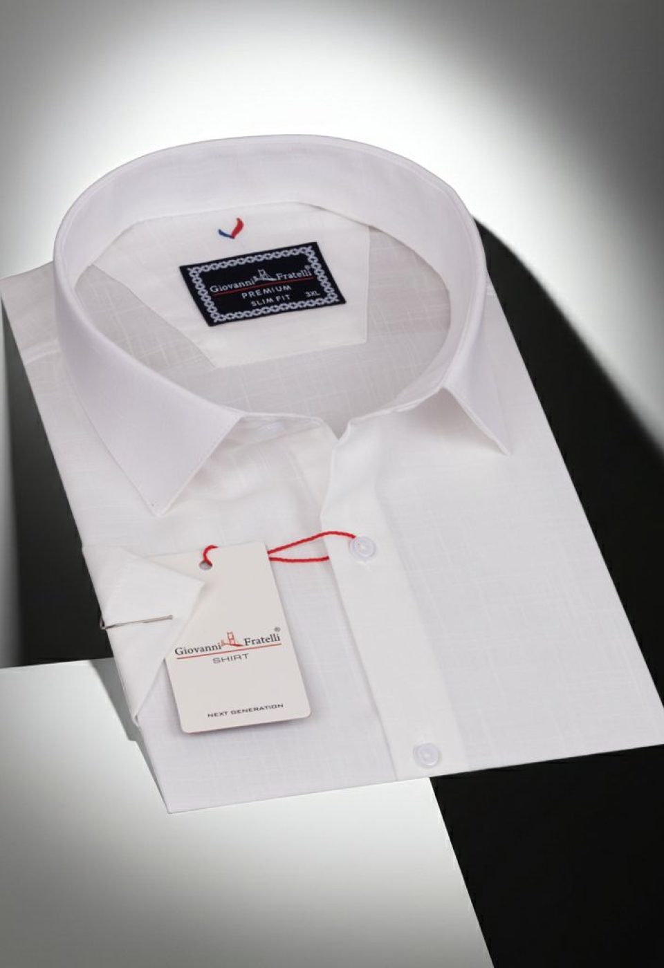 Büyük Beden Slim Fit Kısa Kol Desenli Erkek Gömlek 4GMK313054002