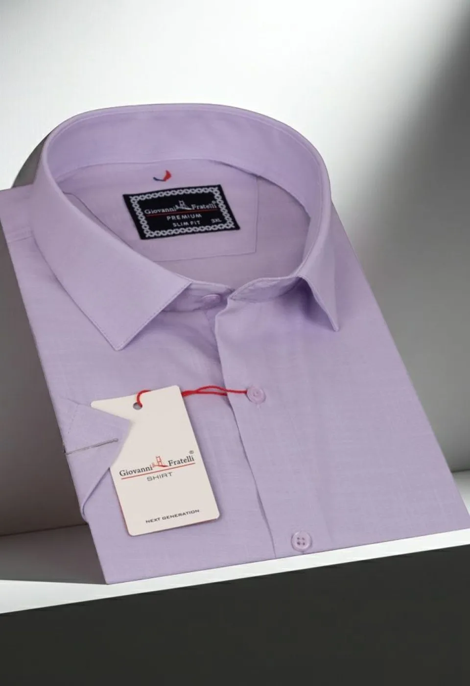 Büyük Beden Slim Fit Kısa Kol Desenli Erkek Gömlek 4GMK313054006 Büyük Beden Slim Fit Kısa Kol Desenli Erkek Gömlek 4GMK313054006