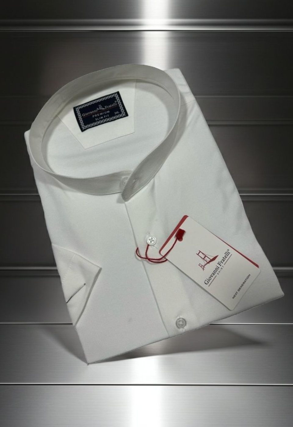 Hakim Yaka Büyük Beden Slim Fit Kısa Kol Desenli Armürlü Jakar Erkek Gömlek 4GMK313059002 Hakim Yaka Büyük Beden Slim Fit Kısa Kol Desenli Armürlü Jakar Erkek Gömlek 4GMK313059002