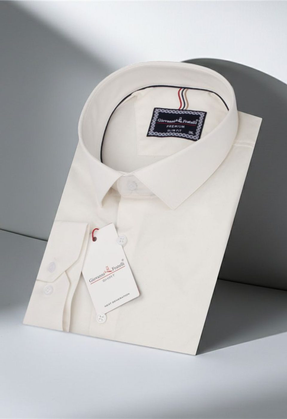 Büyük Beden Slim Fit Uzun Kol Düz Renk Saten Erkek Gömlek 4GMK313060002