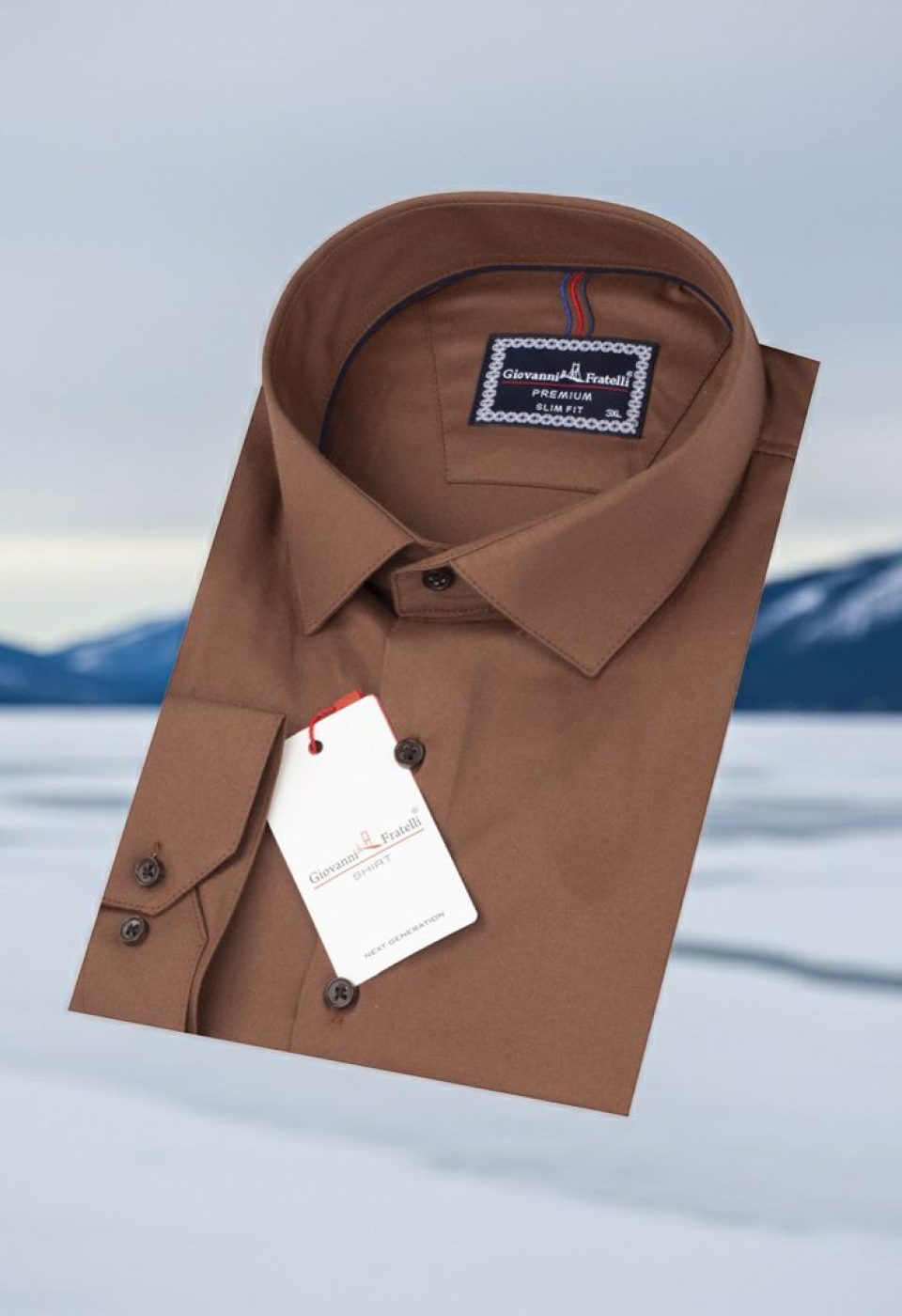 Büyük Beden Slim Fit Uzun Kol Düz Renk Saten Erkek Gömlek 4GMK313060006 Büyük Beden Slim Fit Uzun Kol Düz Renk Saten Erkek Gömlek 4GMK313060006