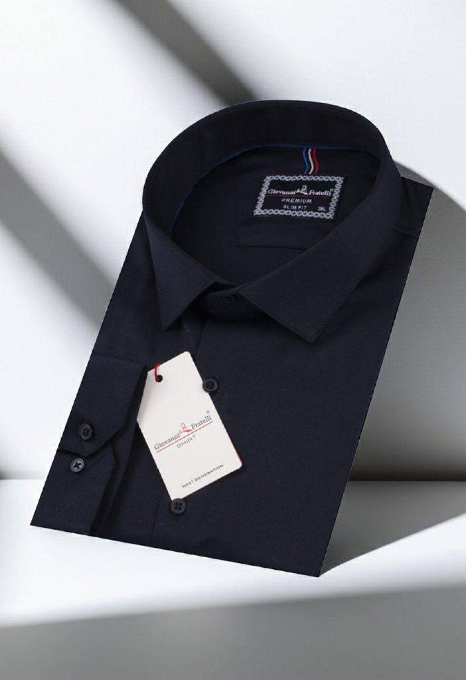 Büyük Beden Slim Fit Uzun Kol Düz Renk Saten Erkek Gömlek 4GMK313060009 Büyük Beden Slim Fit Uzun Kol Düz Renk Saten Erkek Gömlek 4GMK313060009