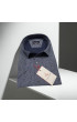 Büyük Beden Slim Fit Kısa Kol Desenli Erkek Gömlek 4GMK313061007