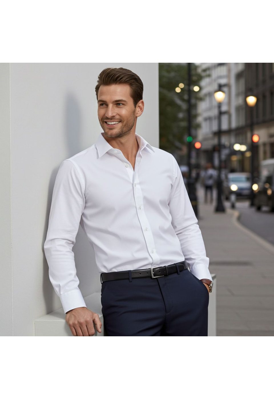 3063 CR SATIN 001 Slim Fit Uzun Kol Düz Renk Saten Erkek Gömlek 3GMK313063001 - Giovanni Fratelli