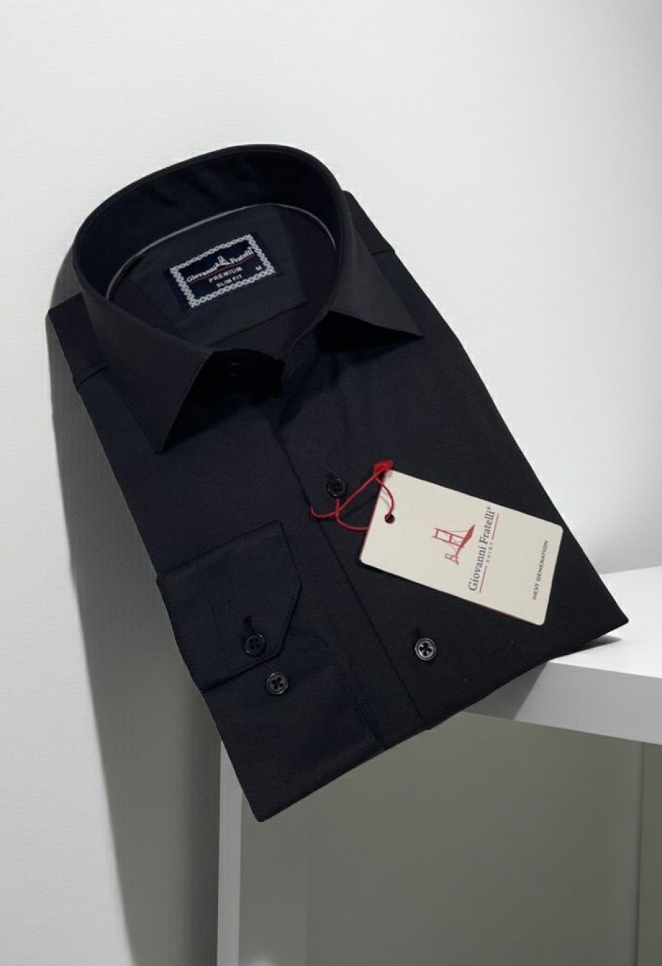 Slim Fit Uzun Kol Düz Renk Saten Erkek Gömlek 3GMK313063004 Slim Fit Uzun Kol Düz Renk Saten Erkek Gömlek 3GMK313063004