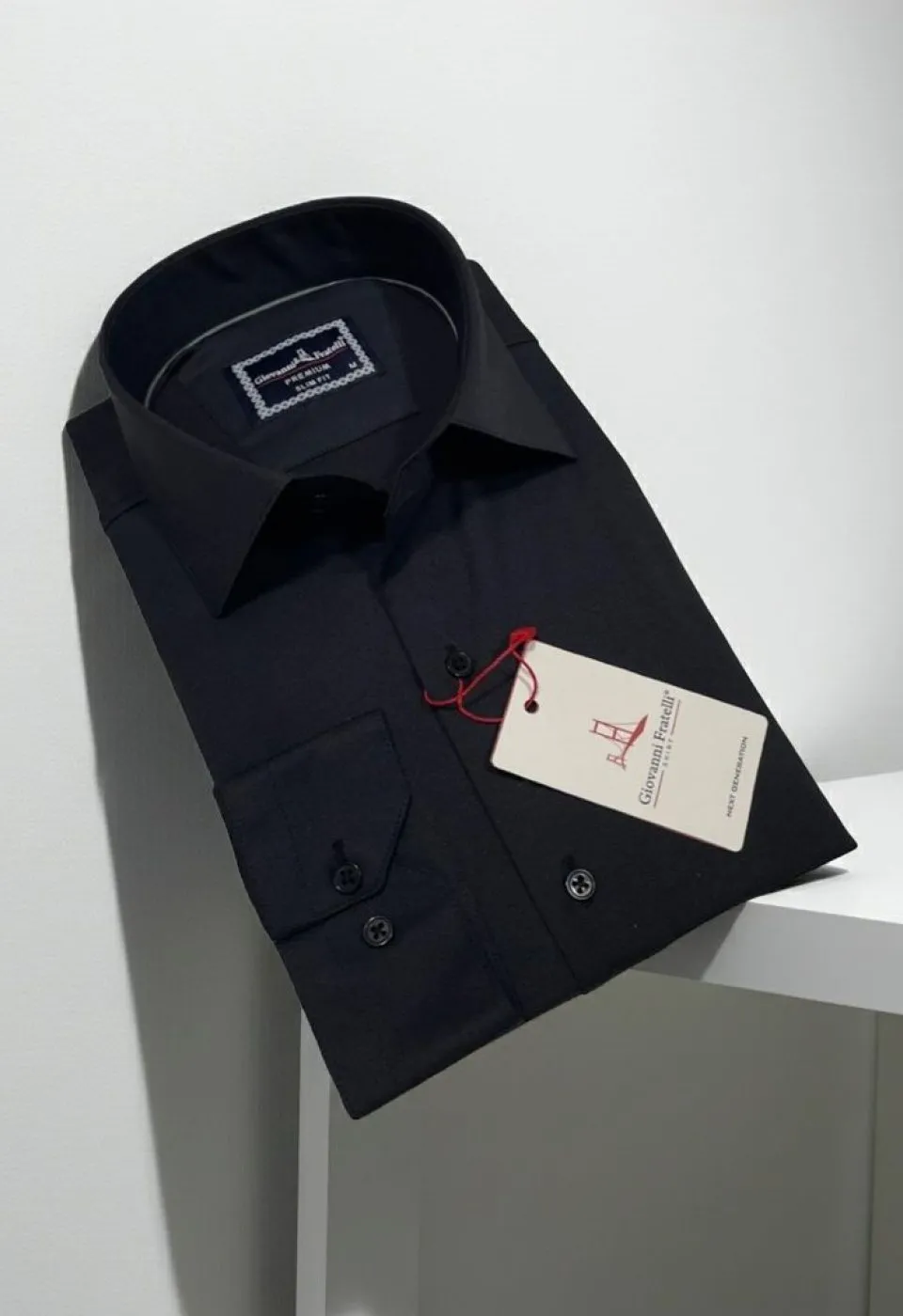 Slim Fit Uzun Kol Düz Renk Saten Erkek Gömlek 3GMK313063004