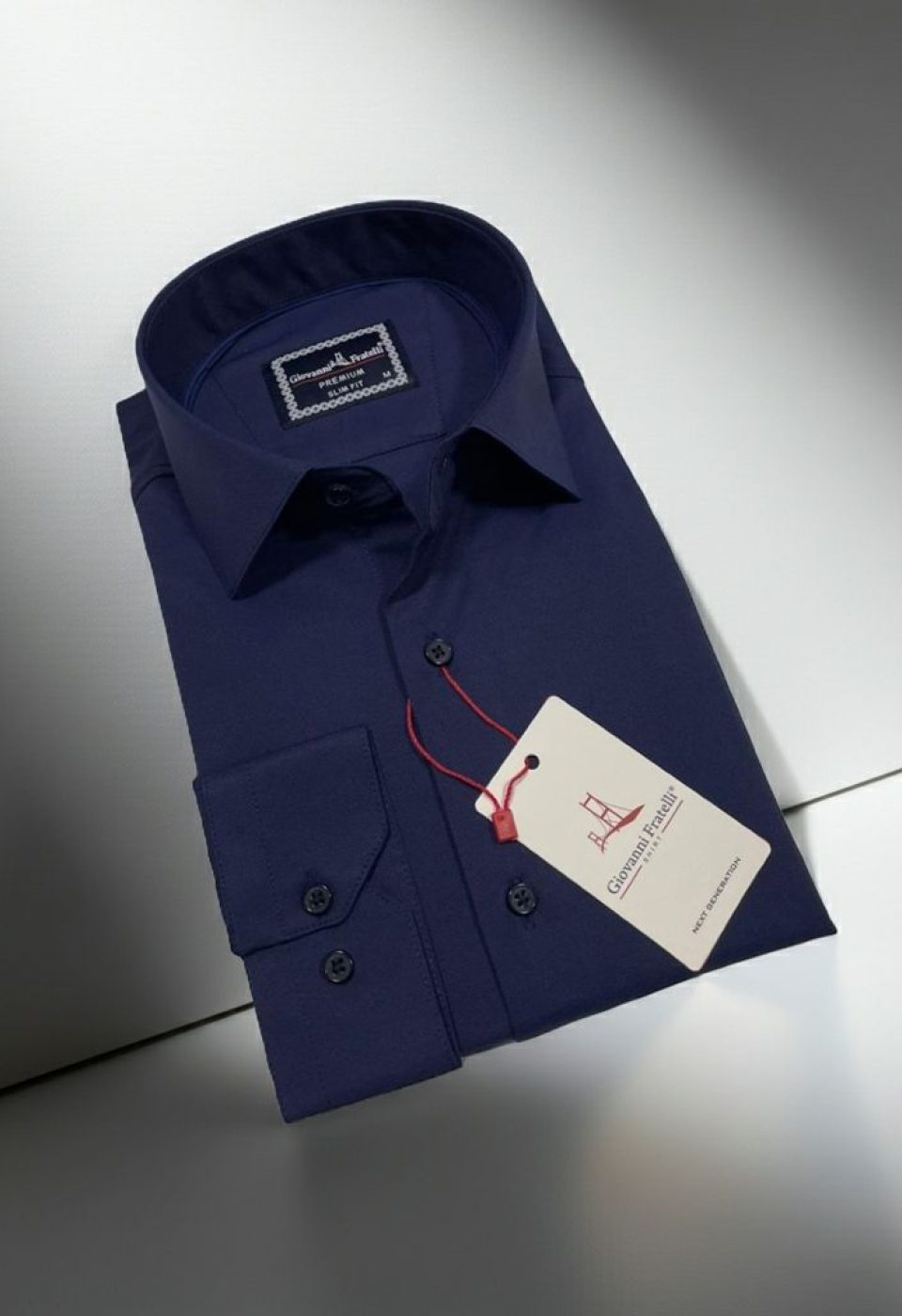 Slim Fit Uzun Kol Düz Renk Saten Erkek Gömlek 3GMK313063005