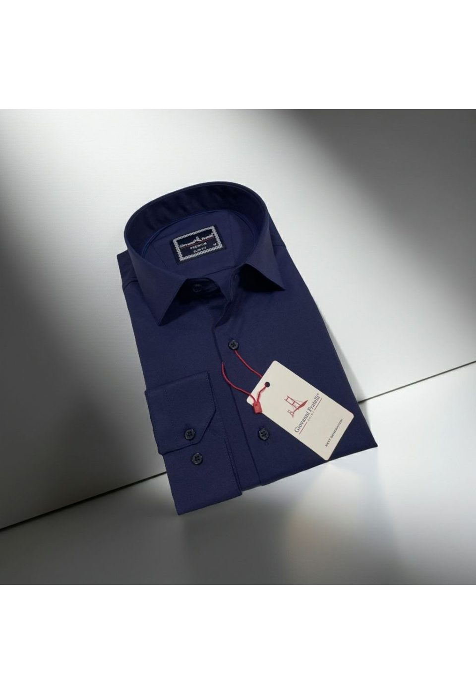 3063 CR SATIN 005 Slim Fit Uzun Kol Düz Renk Saten Erkek Gömlek 3GMK313063005 - Giovanni Fratelli