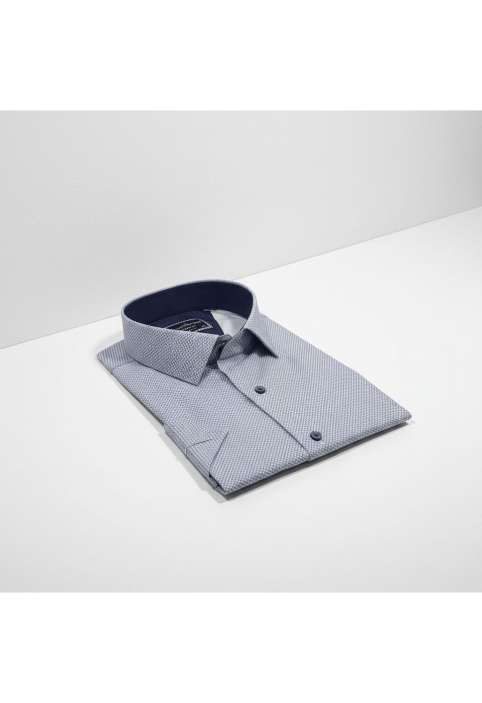 Büyük Beden Slim Fit Kısa Kol Desenli Renk Erkek Gömlek 4GMK313064007 - Giovanni Fratelli
