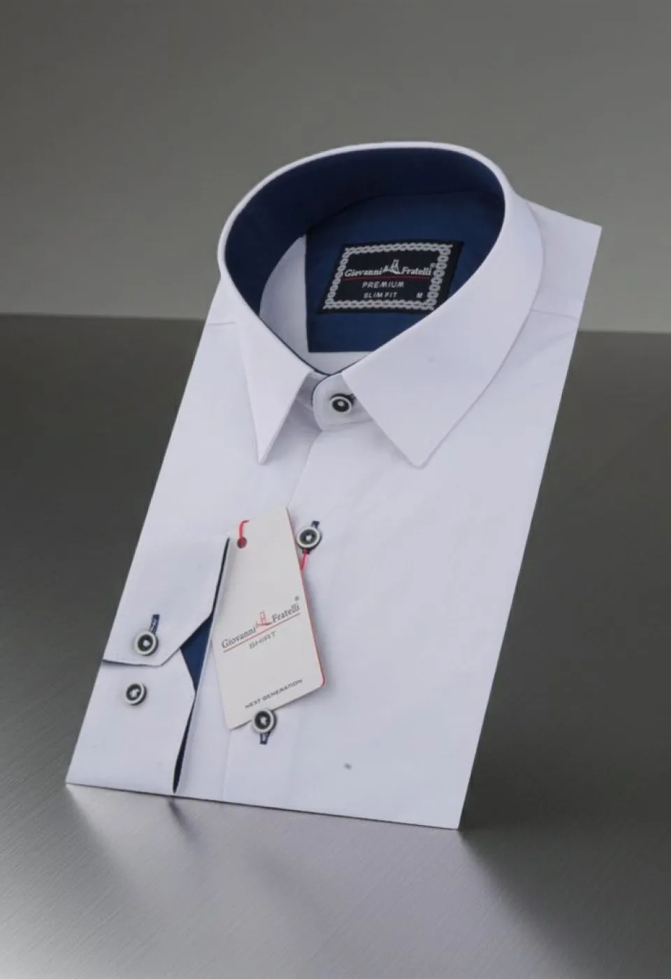 Slim Fit Uzun Kol Düz Renk Saten Erkek Gömlek 3GMK314002001