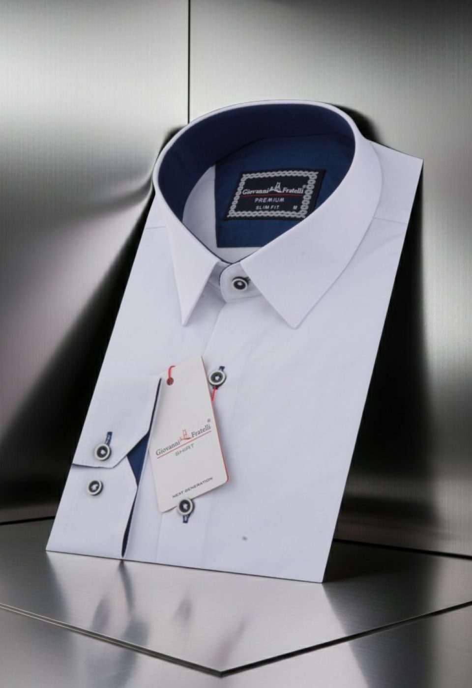 Slim Fit Uzun Kol Düz Renk Saten Erkek Gömlek 3GMK314002001 Slim Fit Uzun Kol Düz Renk Saten Erkek Gömlek 3GMK314002001