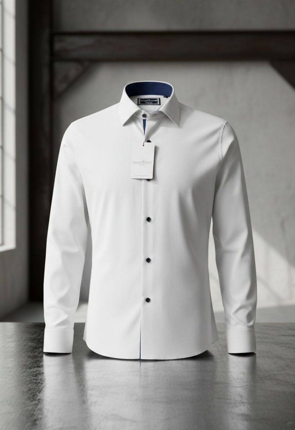 Slim Fit Uzun Kol Düz Renk Saten Erkek Gömlek 3GMK314003002 Slim Fit Uzun Kol Düz Renk Saten Erkek Gömlek 3GMK314003002