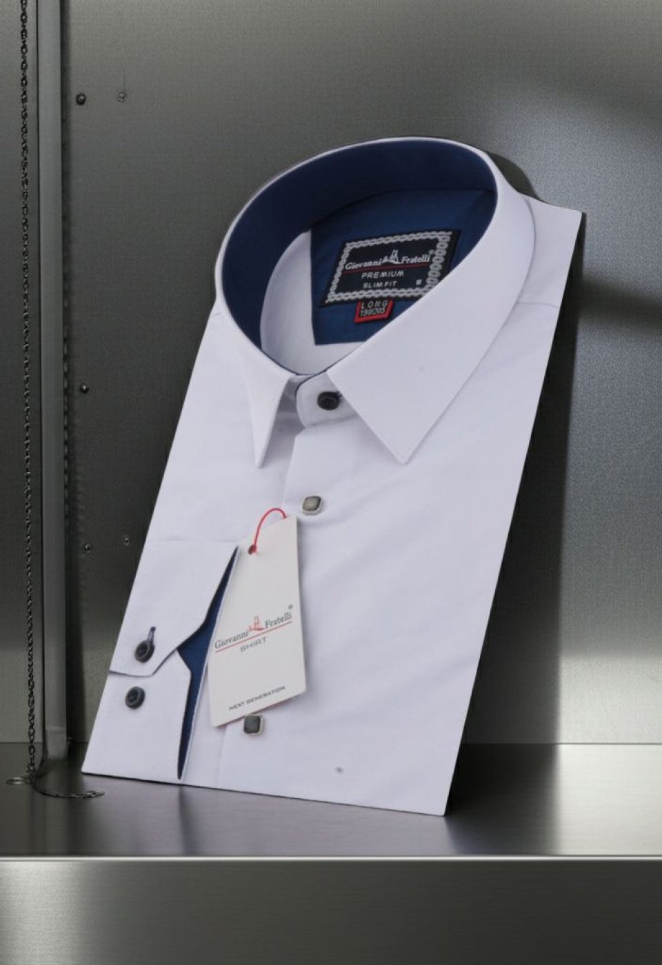 8 Drop Slim Fit Uzun Kol Düz Renk Saten Erkek Gömlek 3GMK334005001